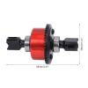 F/R Metal diff Combo Complete w/40CrMo Main diff Gear spur Gear 43T Spiral for ARR-ma 1/7 1/8 6s for RTR Upgrade Parts view 2