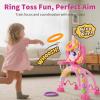 AONTESS Toddler Basketball Hoop & Soccer Goal: Activity Center with Ring Toss  Unicorn Sports Play Set | Toys for Baby Toddlers 12-18 Months & Boys Girls Ages 1-3 | Indoor Outdoor Birthday view 3