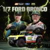 FMS 1/7 Ford Bronco RTR EB Fast RC Truck  Licensed by Ford & RTR Vehicles, 80km/h Short Course Truck, 4WD Brushless RC Car, CNC Metal Parts, Off-Road Rock Crawler 4x4 for Adults (2024 paint scheme) view 2