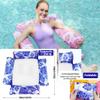 4-Piece Pool Floats Set with 120 Water Balls & 12" Inflatable Ball | Heavy-Duty PVC Durable Inflatable Floats for Adults, Kids, Pool Party view 2