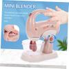 Abaodam Simulation Mixer for Realistic Educational Plaything Kitchen Appliance for Role Play Early Development Engaging Sensory for Creative Learning and Fun Activities view 4
