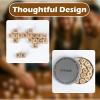 WodGod Crossword Dice Challenge Set for Adults  18 Wooden Letter Dice with Enhanced Vowel Distribution for Multiplayer Games & Vocabulary Building view 3