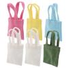 ERINGOGO 6pcs Dolls Canvas Tote Bag: 1:6 Scale Dollhouse Miniature Handbag - Doll Shoulder Bag for Photography Props Collectibles view 1
