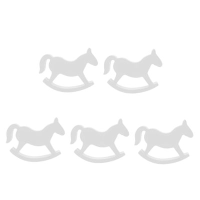 Veemoon Wooden Rocking Horse for  Charming Room Decor for Boys and ' Playroom or Nursery
