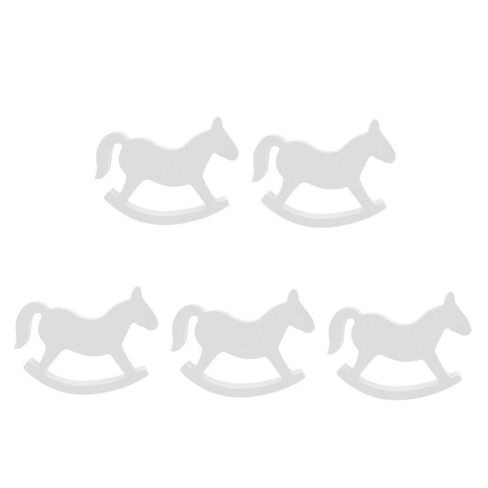Veemoon Wooden Rocking Horse for  Charming Room Decor for Boys and ' Playroom or Nursery