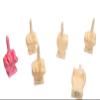 10pcs Middle Finger Magnets, Middle Finger Fuck Dick Magnets, Bag of Dicks, Perfect Prank Great Gag Gift, Funny Weddings, Concerts, Bachelorette Party (Black) view 1