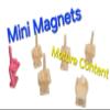 10pcs Middle Finger Magnets, Middle Finger Fuck Dick Magnets, Bag of Dicks, Perfect Prank Great Gag Gift, Funny Weddings, Concerts, Bachelorette Party (Black) view 2