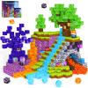 ORZbb Magnetic Blocks, Kids Magnetic Building Cubes Toys for 3-13 Year Old Boys Girls, Montessori Sensory STEM Toddler Construction Toys Christmas Birthday Party Gifts. view 1