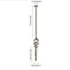 #45 Steel Front Axle Set U-Joint Drive Shaft 13 * 130MM for 1-10 for Losi for Ba-ja for Rey RC car Upgrded Part(Black) view 2
