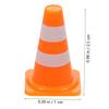 CVUTOVO 40pcs Traffic Signs Educational Mini Traffic Signs for Pretend Play Learning Interactive Agility Cones for Imaginative Play and Parent Bonding view 2