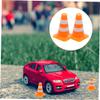 CVUTOVO 40pcs Traffic Signs Educational Mini Traffic Signs for Pretend Play Learning Interactive Agility Cones for Imaginative Play and Parent Bonding view 4