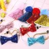 4 Set Stuffed Animal Party Hats with Bow Ties, Sequins Mini Birthday Hat for Stuffed Animals, Small Pet Hats for Cats, Dogs, Puppies, Kittens view 3