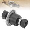 Alomejor RC Replacement Diff Part, High Strength Metal Front Rear Differential Gear Assembly for 144016 144018 view 3