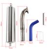 TYXTTGY RC Gasoline Engine 170CC Exhaust Silencer and Exhaust System Set for DLE170 Engine Airplane Fixed Wing view 2