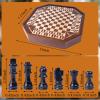 3 or 4 Player Wooden Chess Board Game Set, Chess Game,IQ Game, A Chessboard with Marked Chess Pieces' Positions, A Gift for Chess Enthusiasts view 2
