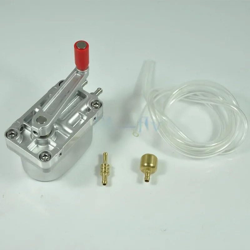 TYXTTGY RC Gasoline Plane Metal Gear Fuel Pump 18ML for RC Airplane Fixed Wing Accessories