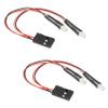 SKDUBRW RC Car Accessories for Axial for SCX24 for Gladiator for Deadbolt 2 Lights Headlights 1/24 RC Crawler Car Upgrade Parts Replacement Accessories 2pcs view 3