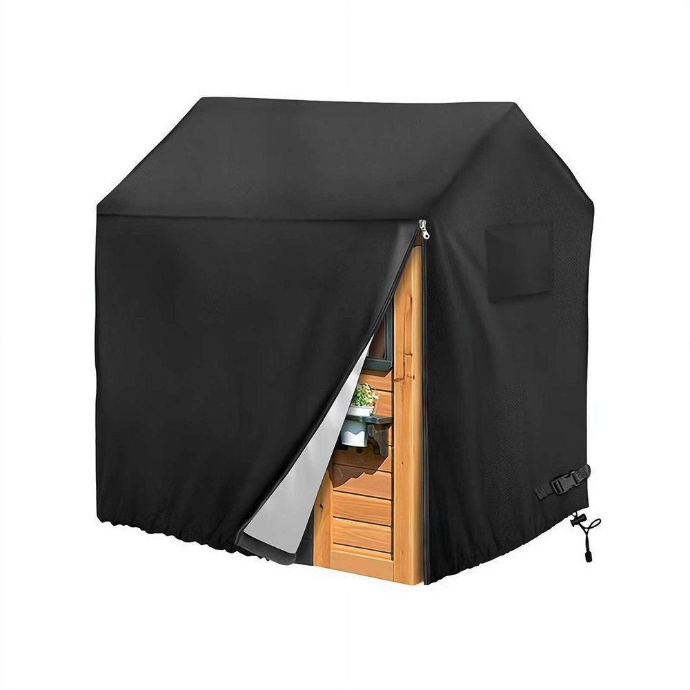 Play House Cover,Outdoor Kids' Play House Cover,Waterproof Heavy Duty Sun Protection Dust Protect The Wooden Kids Play House from Rain,Snow,Dirt and Hail Storms (57.1  57.1  63 inches)