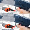 30 inch Foam Blaster Shotgun with Double Barrel Soft Bullets Gun with Shell Ejecting 2 in 1 Foam Blaster Shotgun with Shell Casings 60 Foams Darts Gift for 14+ Years (1) view 3