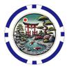 Golf it!(! ) Light X-842 (060) Poker Chip Japanese Landscape Japanese Garden view 1