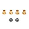 BritBolt 6pcs Metal Flange Sleeve Bushing 6x5 2mm 6x2 7mm Spare Parts Compatible with RC Car Models 144001 144002 144010 124007 124016 124018 124019 Compatible with Various RC Vehicles view 1