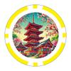 Golf it!(! ) Light X-842 (040) Poker Chip Japanese Landscape Five Storied Pagoda view 1