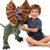 YONGJULE Large Dinosaur Toys- 29" Dilophosaurus Soft Dinosaur Toys for Kids 3-5, Big Inflatable Dino for Boys Girls, Toddler Party Favors Birthday Gifts view 1