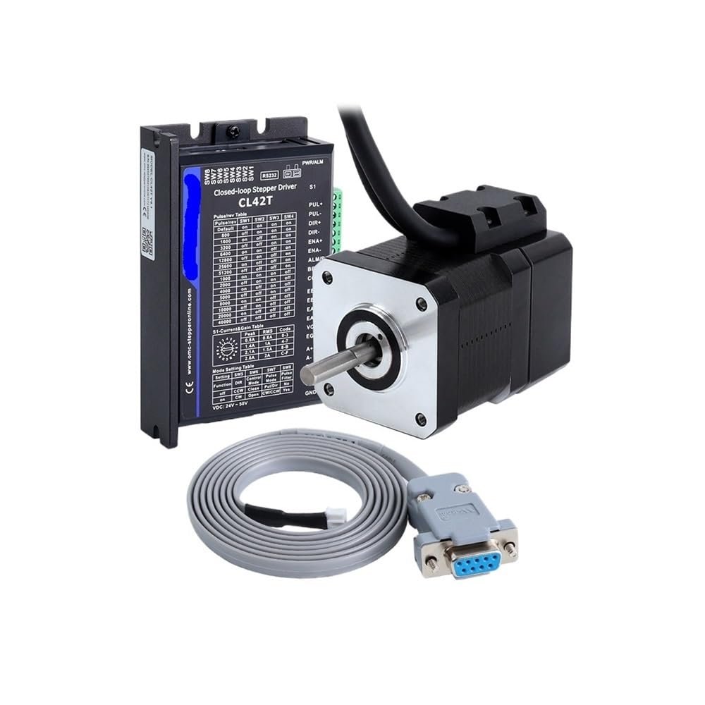 Nema 17 Stepper electronic starter Driver Kit Closed Loop 42Ncm(59.48oz.in) 1.5A Nema17 Stepper electronic starter+Driver