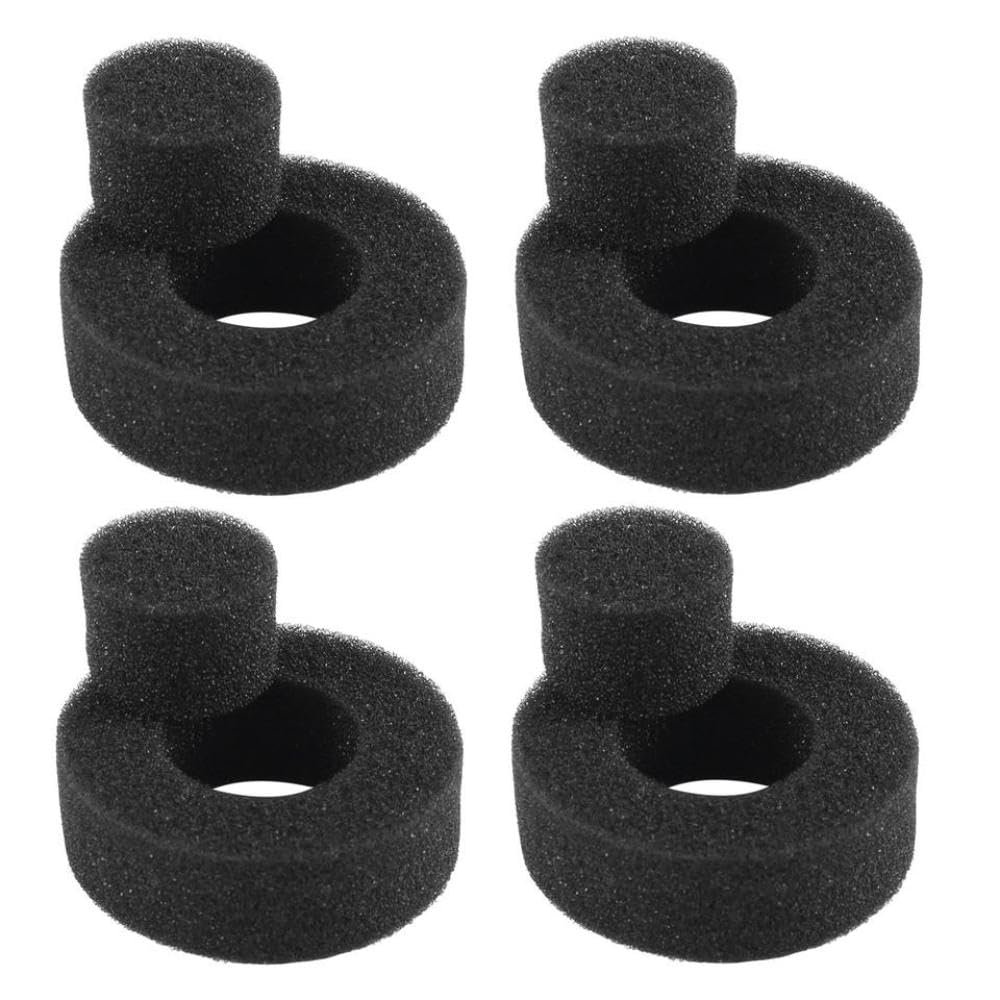 BritBolt 4pcs Foam Insert Sponge Compatible with 1.0" Wheel Tire Compatible with 1/18 1/24 Scale RC Crawler Cars Such As SCX24 AX24 FMS and Similar Models Spare Parts