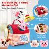PADONISE Baby Toys 6-12 Months, Montessori Sensory Newborn Toys, Stuffed Farm Animals with Rattle, Mirror, Crinkle Paper, Gift for 6-12 12-18 Months 1-3 Year Old Toddlers Boys Halloween Girls view 4