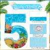 Blue Sea Number 5 Pinata, 16 Inch Hawaii Beach Theme Piata for 5th Birthday Party Decorations with Stick, Blindfold and Confetti (Blue Sea 5 Pinata) view 3