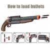Toy Shotgun Double-Barreled Toy Foam Blaster with Sight and Foam Bullets, Shell Ejecting Design, Two Shooting Modes view 3