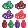 4PCS 3D Printed Octopus Animal Egg Set,Crystal Animals Egg Fidget Toy with Octopus Inside Easter Halloween for Kids (4pcs Octopus) view 1