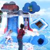 24FT Commercial Grade Inflatable Water Slides for Adults Kids Giant Pool Drainage(Without Blower) 100% PVC Inflatable Adult Water Slides for Backyard Ocean Outdoor Blow up Park Rental 24x13x12ft view 4