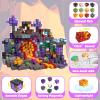 SSAWER 100 PCS Magnetic Blocks - Magnetic Building Blocks Toys for Kids, Stacking Magnets for Kids, STEM Sensory Toys, Christmas Birthday Gifts for Boys and Girls Ages 3+ Years Old view 3