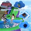 21FT(L) Inflatable Water Slides for Adults Kids Heavy Duty Full PVC Commercial Grade Adult Water Slide,Giant Inflatable Pool,Big Blow Up Water Slides for Backyard Outdoor(Without Blower) 21x9x12ft view 4