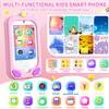 Kids Smart Phone for Girls, Kids Cell Phone Toy with 2.8 Touchscreen | Dual Cameras | Learning | MP3| 32 GB Card | Audiobooks,Toddler Play Phone Christmas Birthday Gift for Age 3 4 5 6 7 Year Old view 2