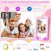 Kids Smart Phone for Girls, Kids Cell Phone Toy with 2.8 Touchscreen | Dual Cameras | Learning | MP3| 32 GB Card | Audiobooks,Toddler Play Phone Christmas Birthday Gift for Age 3 4 5 6 7 Year Old view 3