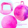 ZOOJOY 6pcs Hopper Balls for Kids 3-8, 18 in Clouds Bouncy Ball with Handle, Sit on Hopping Toys for Sport/School/Team Active Play, Inflatable Hippity Hop Ball for Indoor Outdoor Games with Pump view 3