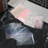 100 Pcs Photocard Sleeves Laser Flashing Card Sleeves Trading Card-Sleeves Holographic Foil Protective Cover Foil Card Protective Sleeve - Starry Style,65x90mm view 4