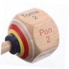 Handcrafted Wooden Gyro Artistic Spinning Top for Seamless Decor Birthday Party Plaything Unique Craft for All Ages view 3