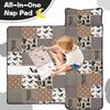 Personalized Western Cowboy Nap Mat Set for Boys Custom Name Toddler Sleeping Bag with Pillow & Blanket Kids Sleep Mat for Preschool, Daycare, Kindergarten view 3