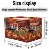 RPWOBBYQ Autumn Truck Dogs Storage Bins Theme Storage Nursery Baskets with Handle Closet Collapsible Organizer Shelf Boxes for Book Cloth 15119.5 IN view 2