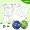 PlayZap 2 Pack Playground Balls for Toddlers, Dinosaur Kickballs for Kids 3-12, 8.5" Rubber Bouncy Balls with Pump, Indoor & Outdoor Dodgeball Toys for Boys & Girls Gifts view 4