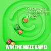 Seenelling Kids Maze Balance Board Plastic Wobble Rocker Balance Board with Mini Balls Load 170lb for Balancing Exercise Equipment Game Boys Girls Physical Therapy 18.5 x 14.57 Inch(Green,Round) view 3