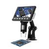 ZTBH Microscope Accessories Kit 1000X Digital Microscope 8 LED Phones Magnifier with 4.3 Inch Display Bracket Microscope Slides view 1