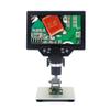 ZTBH Microscope Accessories Kit G1200 Digital Microscope 7 Inch Soldering Microscope LCD Display 1-1200X Amplification Microscope Microscope Slides(Power Supplies) view 1