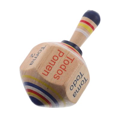 ToysCentral Basics Wooden Spinning Top for Handmade Gyro with Smooth Performance Birthday for Boys and Enhances Concentration and During Play