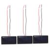 Happyyami 3pcs Mini Solar Panel Module DIY Solar Cell Kit for Camping Outdoor Use Portable Charging for Smartphones Tablets view 1