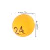HOLIDYOYO 60PCS Game Balls Plastic Lottery Balls for Raffle Party Games and Group Activities Durable and Lightweight Design view 2